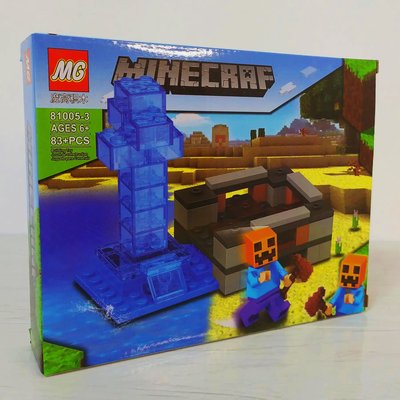 Конструктор MG Minecraft 83 детали. 81005-3 81005-3 фото