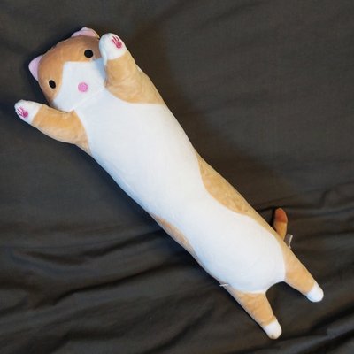 Подушка-обіймашка Кіт Рижий 40 см. 25 фото